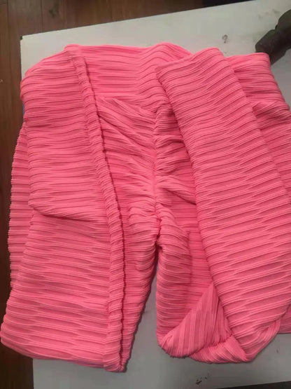 3D Yoga Hip Raise Fitness Pants for Active Wear