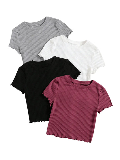 Women’s Slim Fit Crop Tee