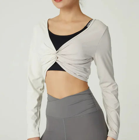 Contrasting Color Tight Yoga Wear Women Outdoor